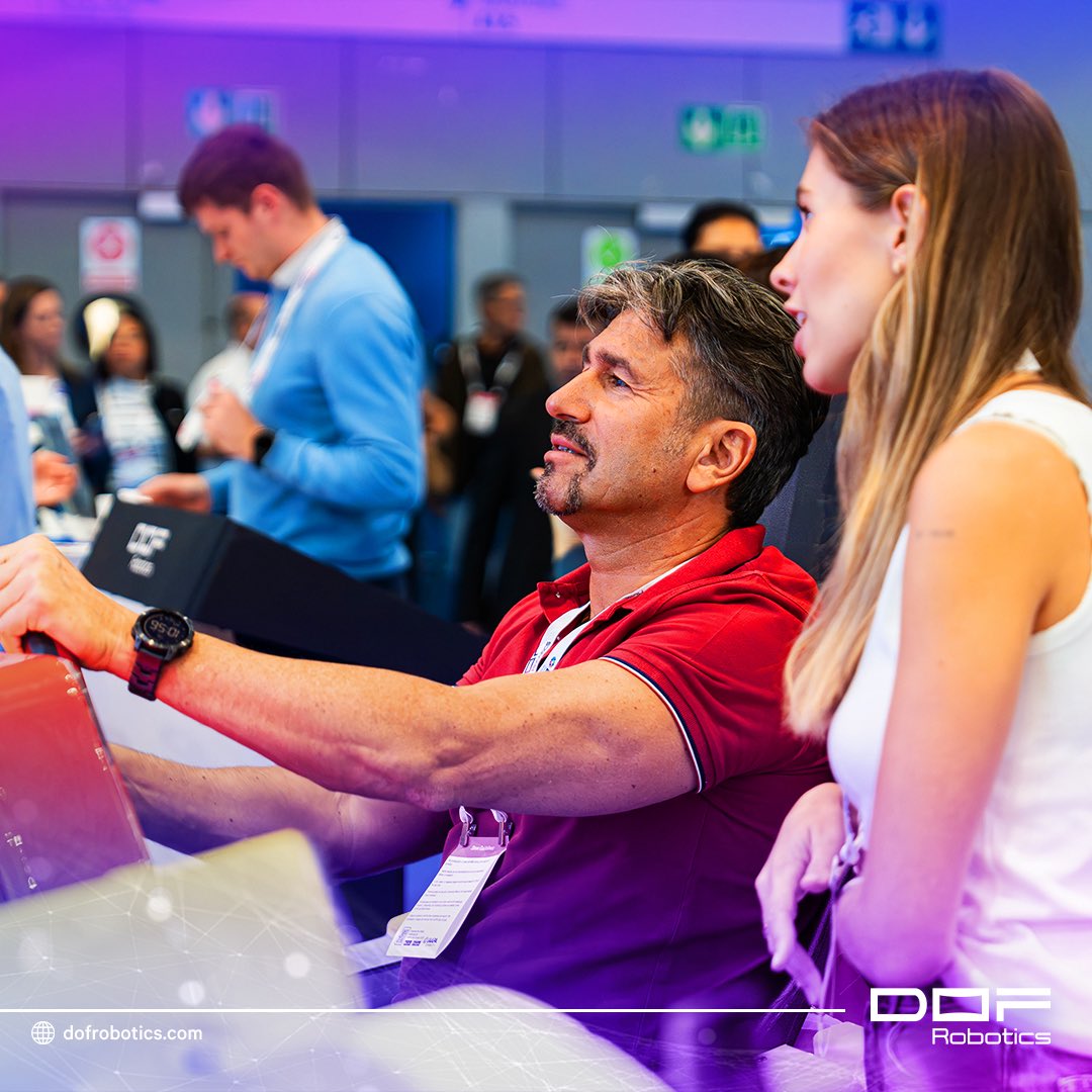 dofrobotics's tweet image. ✨ What an amazing first day at IAAPA Expo Europe 2025 in Barcelona!

Your energy, your ideas, and your passion made it unforgettable, thank you! 💙

🚀 We can’t wait to welcome you again tomorrow. Day 2 will be filled with even more innovation, inspiration, and experiences you…