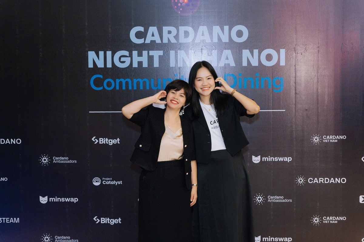 Mie Tran (C3ETH) (@mietran0407) on Twitter photo Are we cute? 🥰
We are excited to see IOG and Catalyst Team in Ho Chi Minh on the 27th Sep
See you guys thereeeeeee 😍🥳
Register via: luma.com/2o93sm3s
#blockchain #cardano #catalyst #IOG #web3
<a href="/Hahero7/">ハー Ha Nguyen</a> Are we cute? 🥰
We are excited to see IOG and Catalyst Team in Ho Chi Minh on the 27th Sep
See you guys thereeeeeee 😍🥳
Register via: luma.com/2o93sm3s
#blockchain #cardano #catalyst #IOG #web3
<a href="/Hahero7/">ハー Ha Nguyen</a>
