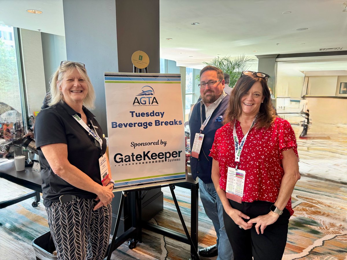It’s always a pleasure connecting with the AGTA team to discuss ways to improve airport ground transportation services for the traveling public. #AGTA2025 #AGTASpringConference #GateKeeperSystems