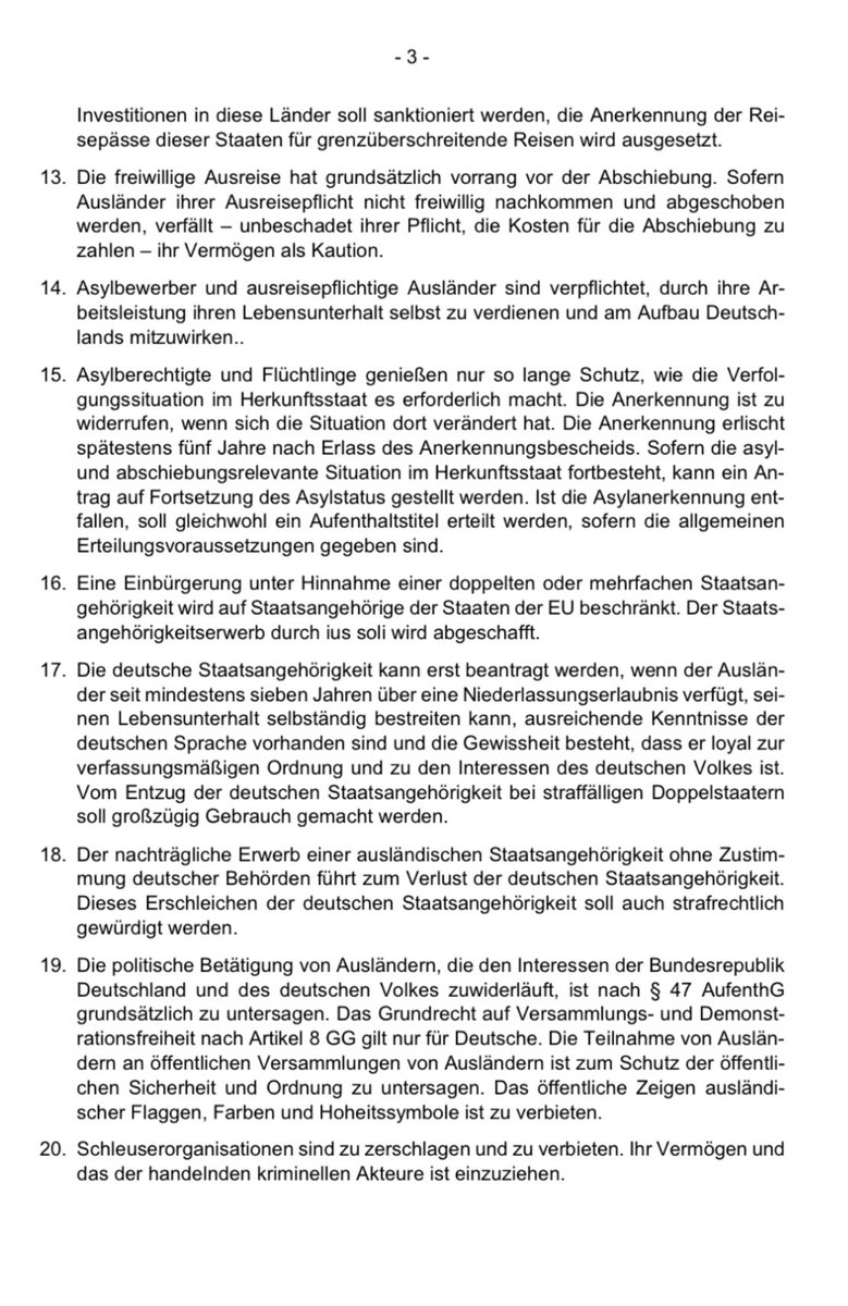 Hans-Georg Maaßen (@hgmaassen) on Twitter photo Deutschland und Europa befinden sich inmitten einer Migrationskatastrophe. Der Asylrechtsexperte und ehemalige Präsident des Bundesamtes für Verfassungsschutz Dr. Hans-Georg Maaßen hatte im August 2023 einen umfassenden Maßnahmenkatalog vorgelegt, mit dem die Lage in den Griff Deutschland und Europa befinden sich inmitten einer Migrationskatastrophe. Der Asylrechtsexperte und ehemalige Präsident des Bundesamtes für Verfassungsschutz Dr. Hans-Georg Maaßen hatte im August 2023 einen umfassenden Maßnahmenkatalog vorgelegt, mit dem die Lage in den Griff