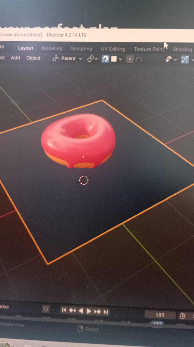 Chinelo_Valerie's tweet photo. Update ✨
First slide- I added colour to my donut
Second- I'm making a plate for the donut to sit on
It's getting easier 🙂↕️ https://t.co/rjMXzQYpVS