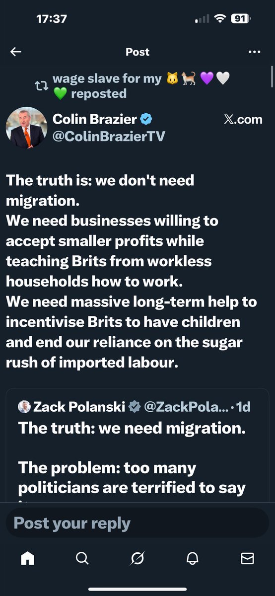 Boomer has no understanding of how we support an ageing population with a decreasing labour force. Utter idiot