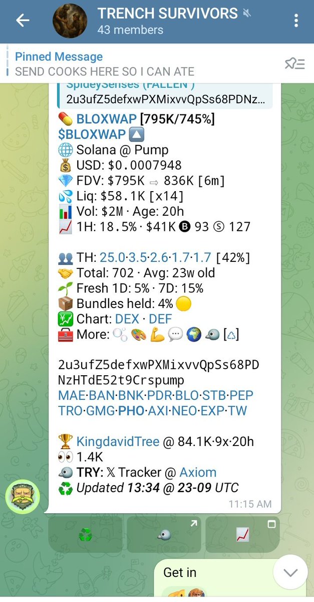 spideycrypto7's tweet image. A little bit of this and a little bit of that 

2u3ufZ5defxwPXMixvvQpSs68PDNzHTdE52t9Crspump
49x cook