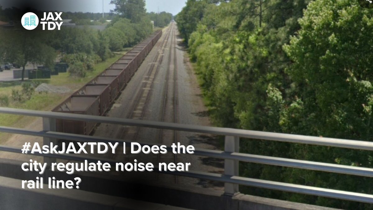 #AskJAXTDY | Does the city regulate noise near rail line? | Jacksonville Today buff.ly/q3N2KOG