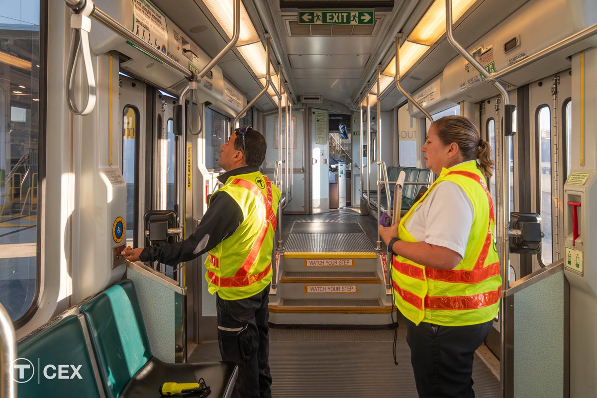 Over the weekend, we hosted our annual Rail Roadeo. 28 operators &amp; 8 teams of repairers competed to show train operation &amp; maintenance skills. Congratulations to the winners:
🚊Sharaad Chase - Green Line Operator
🛠️Troy Jollimore, Joel Ramirez, Adam Rooney - Green Line Repairers
