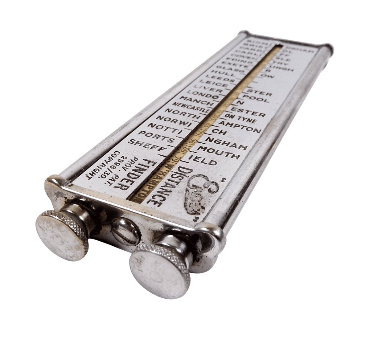 retonthenet's tweet image. Antique #Motoring #Travel Chrome Benton &amp;amp; Stone Birmingham Enots #Distance Finder Prov Patent 1930
 share.google/uoTbslS9eu4l0m…