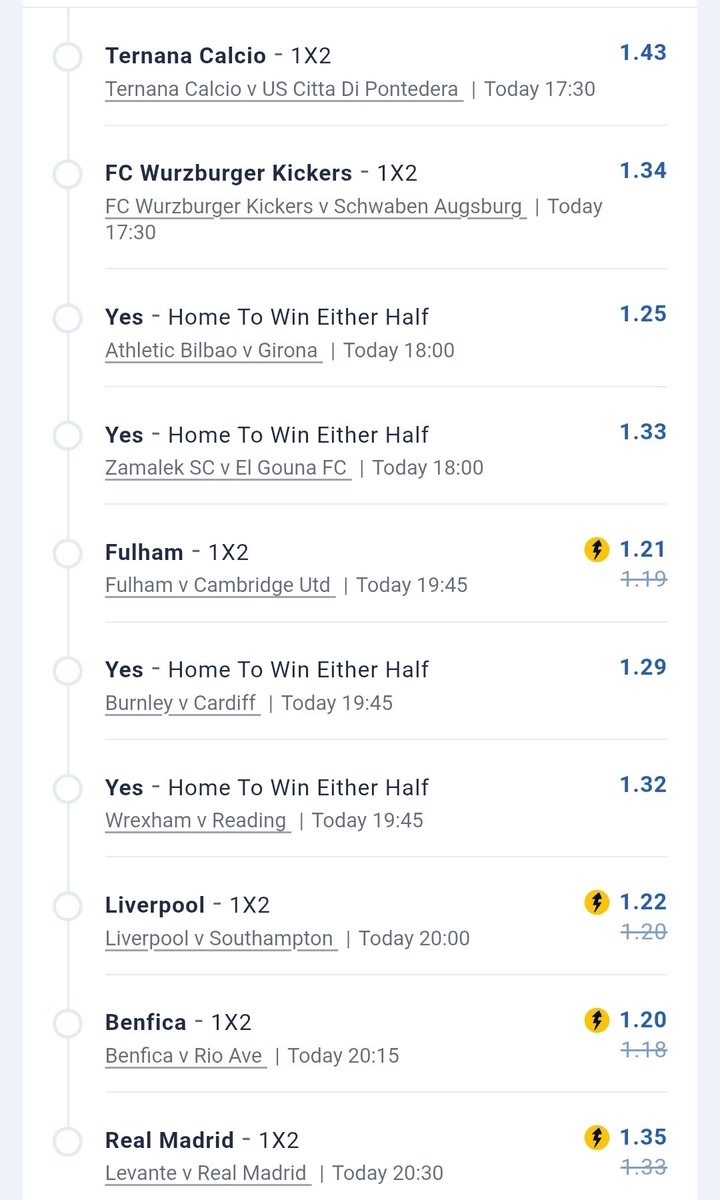 10+ Odds on Betking; 

2G1HY6