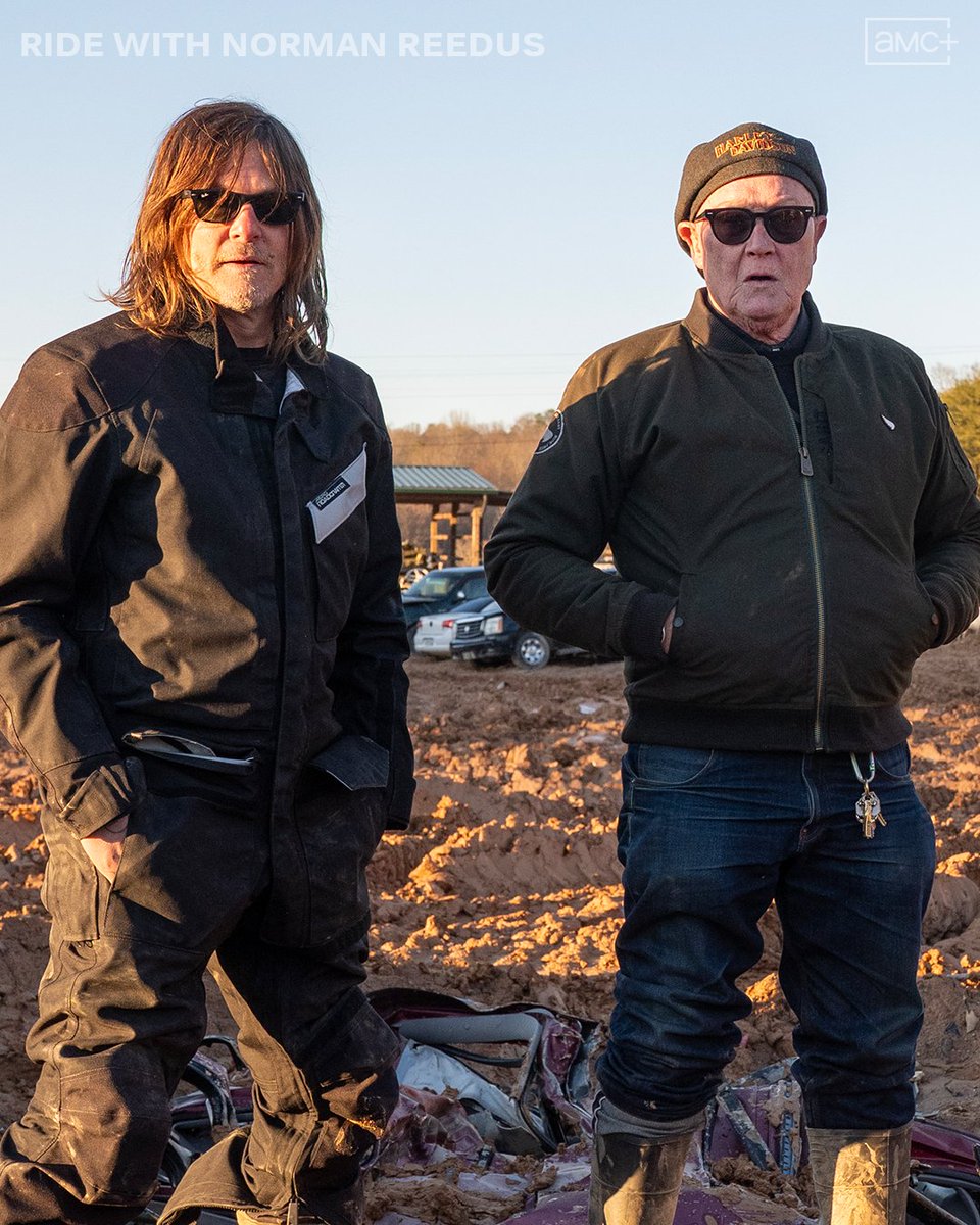 rideamc's tweet image. When you're with @robertpatrickT2, you're bound to have a good time. 🙂‍↕️ 

Catch up on the latest episode of #RideWithNorman on AMC+.