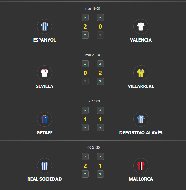TUSABETS's tweet photo. Aquí teneis nuestras selecciones para el reto de los 4 resultados de esta JORNADA 6🫡⚽️
Disponible en bet365, mucha suerte a todos!🍀 https://t.co/kExZ87Qm2r