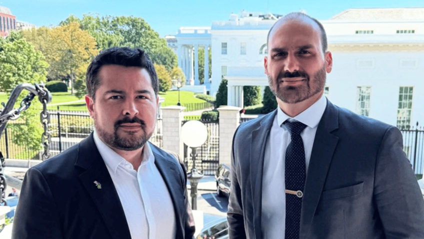 🚨 Eduardo Bolsonaro e Paulo Figueiredo, neto do último presidente da ditadura militar, foram denunciados pela PGR, acusados de atuarem para pressionar autoridades norte-americanas para a adoção de sanções contra integrantes do Estado brasileiro, incluindo ministros do STF.