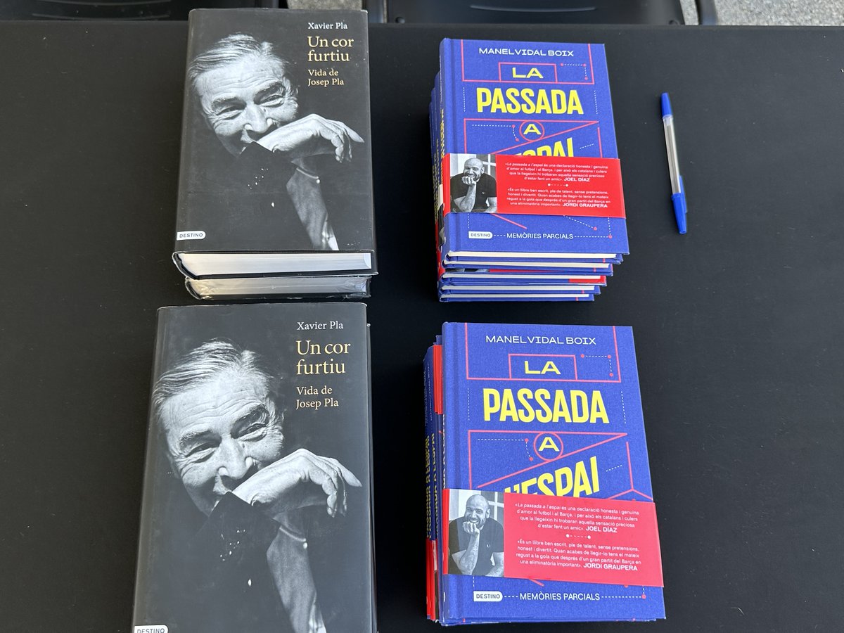 ✨🕰️ 100 anys de distància i dos debuts literaris. Una conversa intergeneracional per explorar què ens diu la literatura quan mira el present des del futur i des del passat #LaSetmana25

🎙️ Amb <a href="/PlaXavierpla5/">Xavier Pla</a>, <a href="/massanagranaire/">Manel Vidal Boix</a> i <a href="/Bernat_Reher/">Bernat Reher</a>