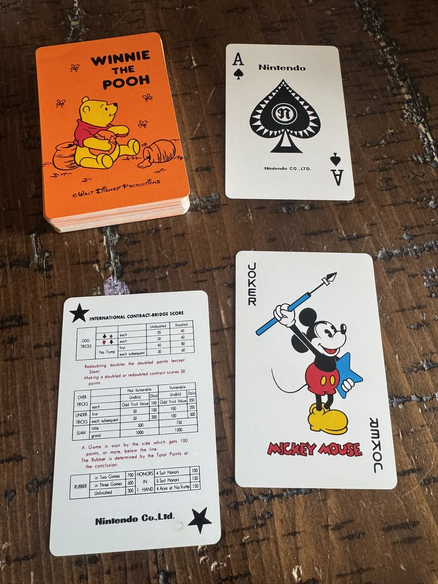 Pooh! #nintendo #playingcards