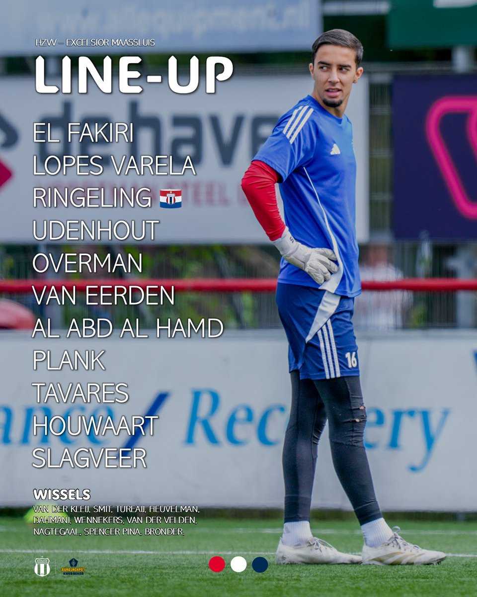 XI Excelsior Maassluis 📋

#hzvEXC • #KNVBBeker