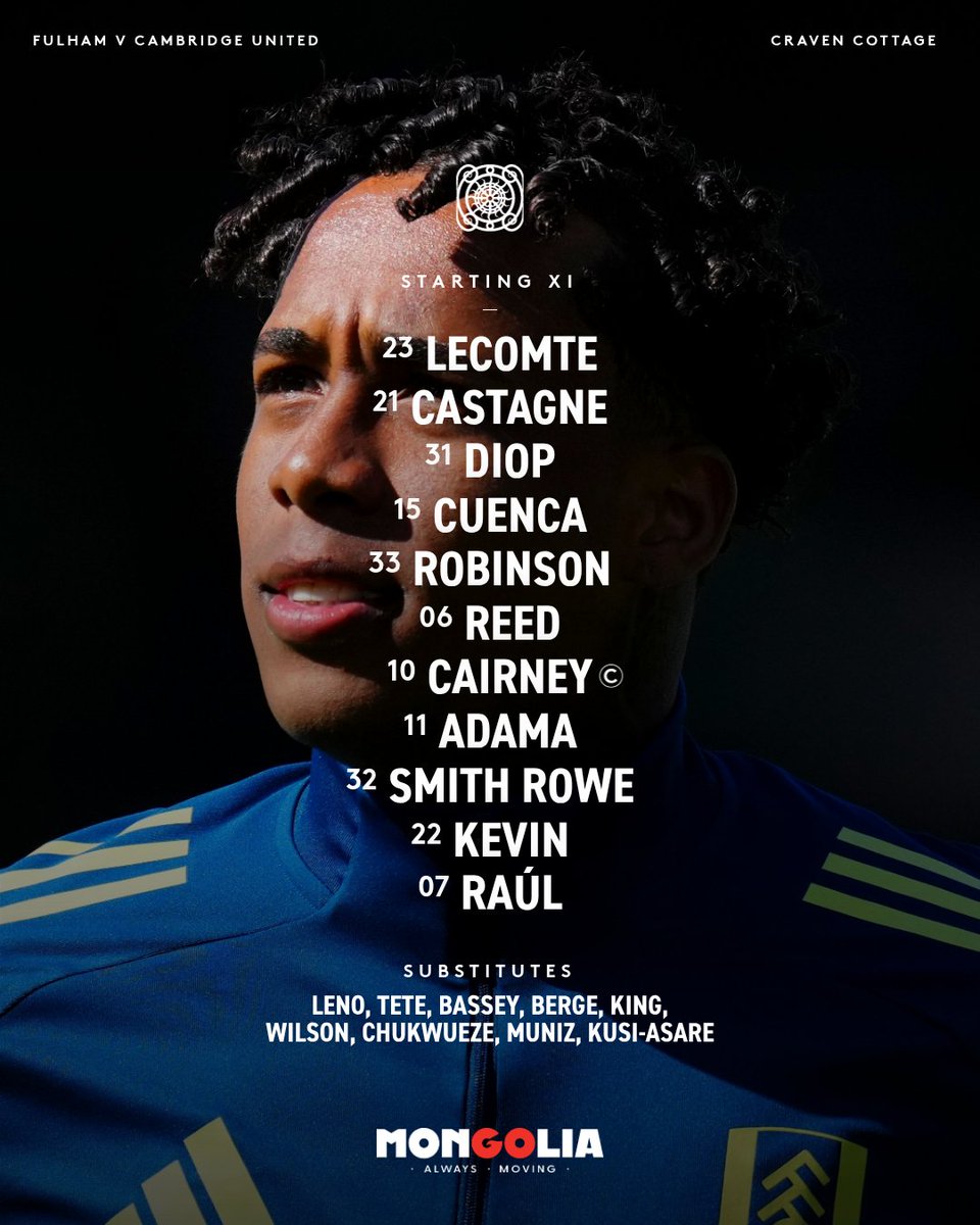 Marco Silva's Fulham. ⚪️