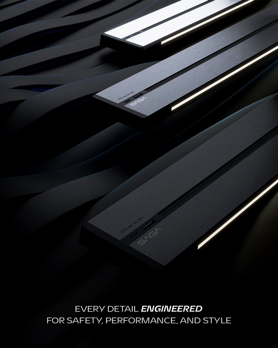 the61dxb's tweet image. Precision you can trust. ⚡

Saga Power Tracks are engineered for safety, designed for style, and built to deliver unmatched performance.

Discover more at sagaby61.com

#SagaPower #EngineeredForYou #SagaBy61 #FutureOfPower #SmartLiving #PowerRedefined