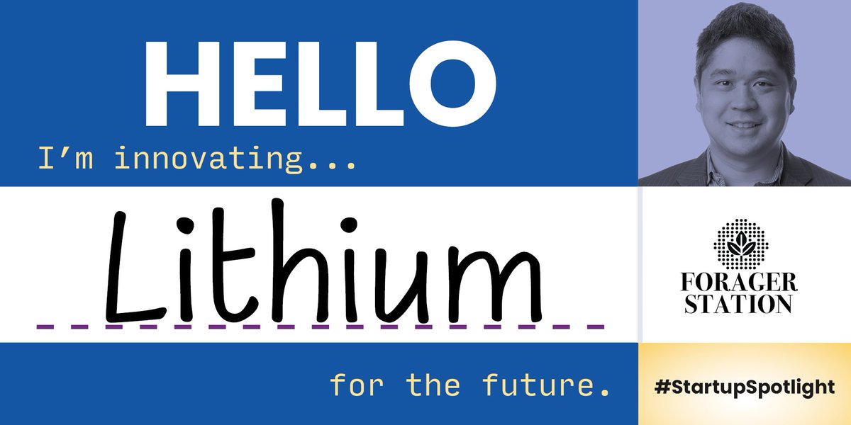 🌟 #StartupSpotlight 🌟

Founded in Frederick, Forager Station has developed a membrane-based technology that sustainably extracts lithium from wastewater &amp; salt lakes for energy storage—powering the batteries of tomorrow! 🔋

🔗 Learn more: bit.ly/4niBhWj

#ClimateTech