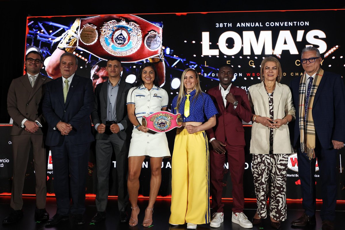 MinDeporteCol's tweet photo. @infopresidencia @petrogustavo @camaracomerbog @WorldBoxingOrg ✔️ Con una inversión de $105 millones, @MinDeporteCol a través de la @FECOLBOX, apoya esta convención, que se celebrará en el centro de convenciones Ágora y tendrá una gran velada boxística con siete combates en su cartelera, uno de ellos de título mundial femenino (112 libras). https://t.co/G9PnBO9d1P