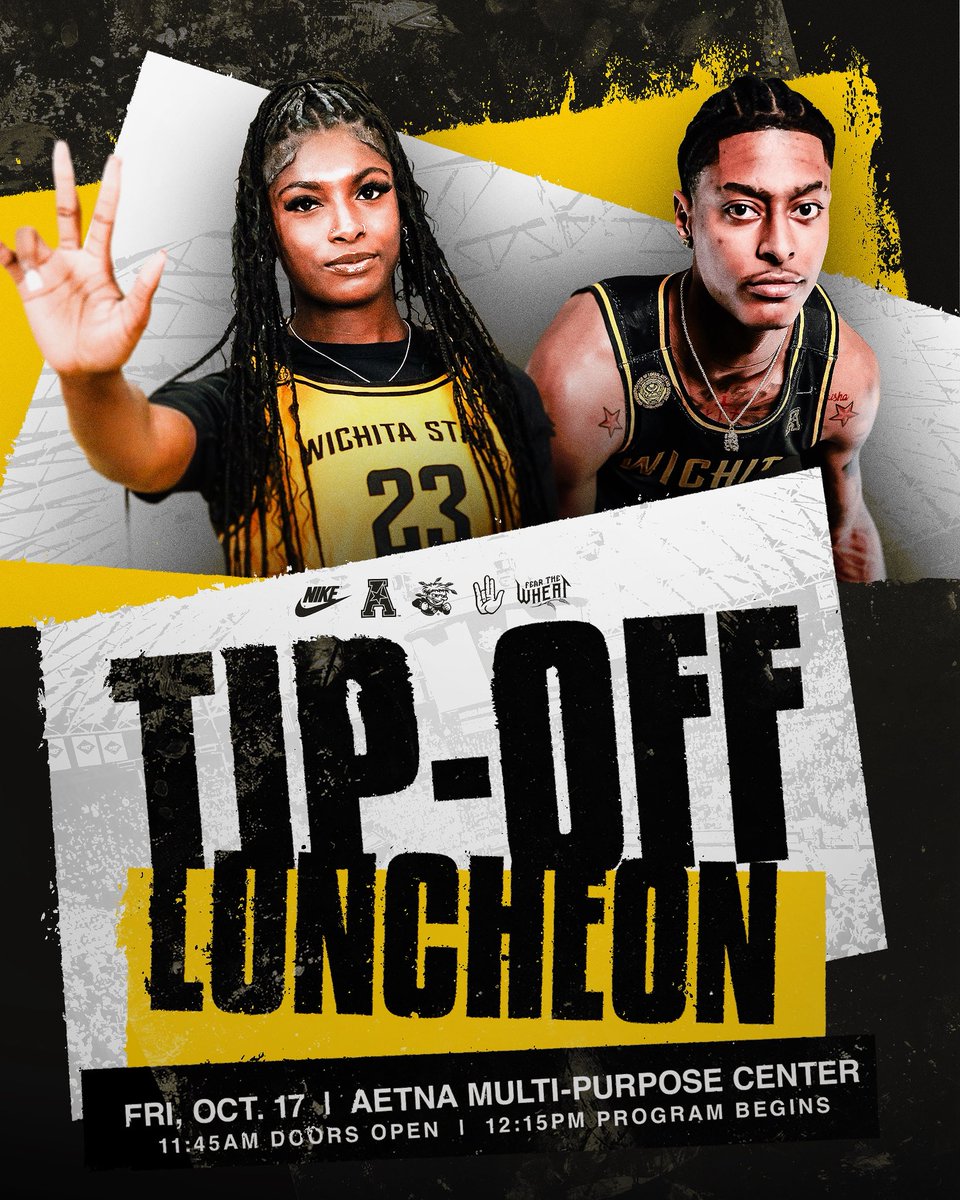 Serving up a taste of Shocker Basketball.

Tickets are only $30 for this year’s event!

SECURE YOUR SEAT 🎟️ 
🍲🏀 GoShockers.com/TipoffLuncheon
