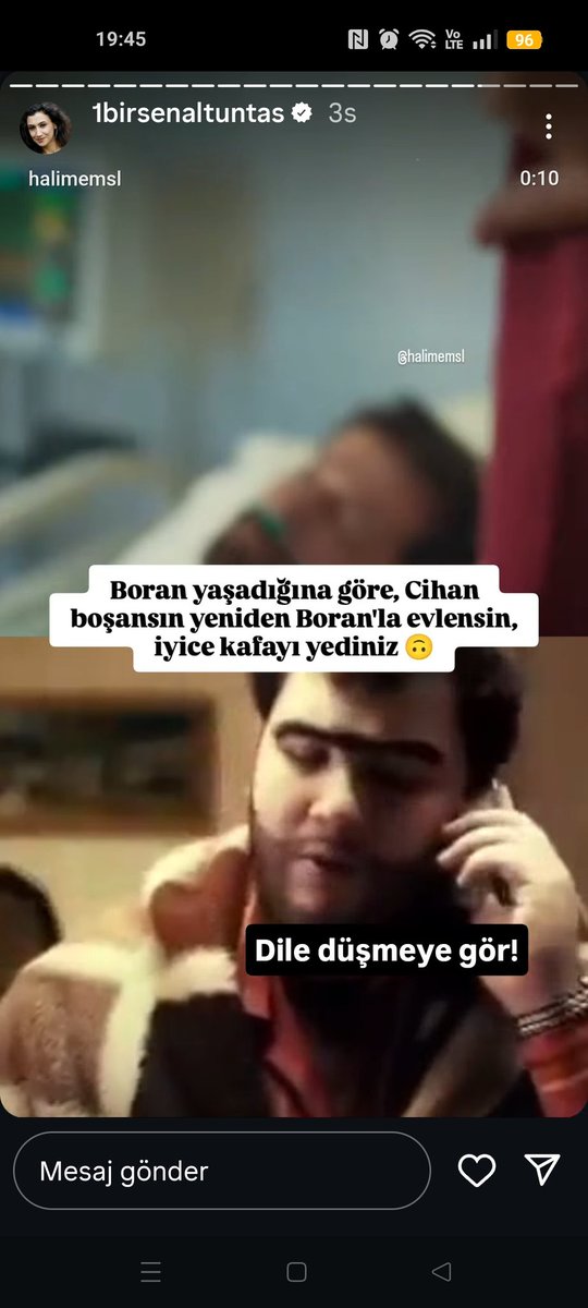 Birsen Hanım bile dalga geçmiş. Ne söylense az