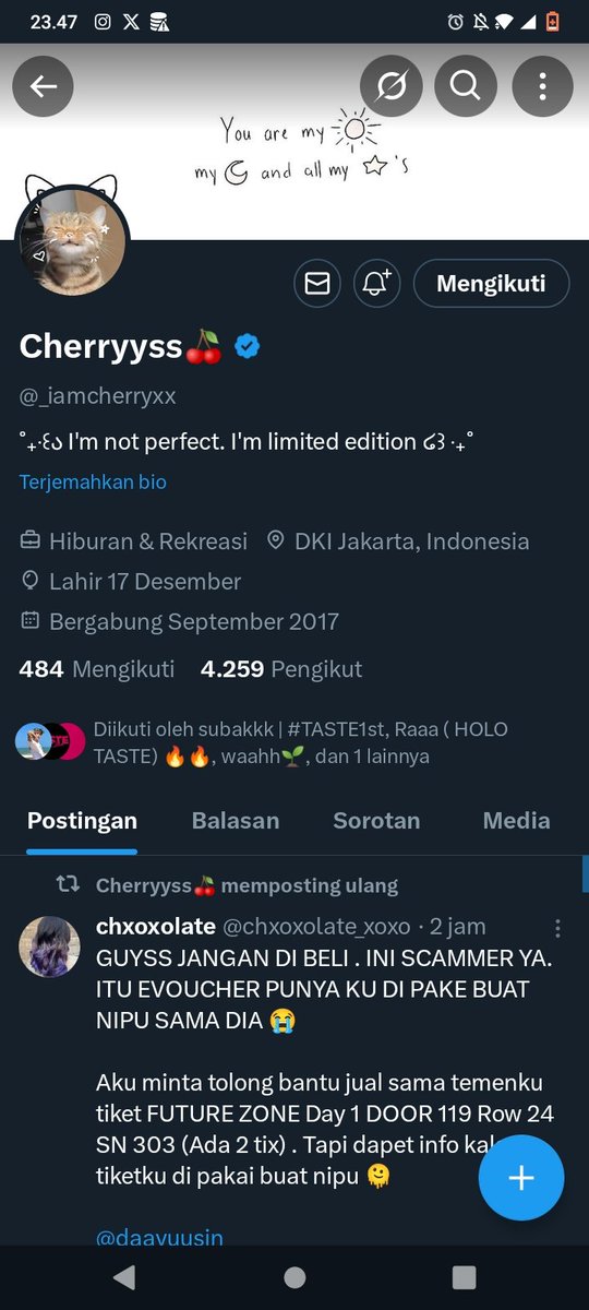 AI tweet media