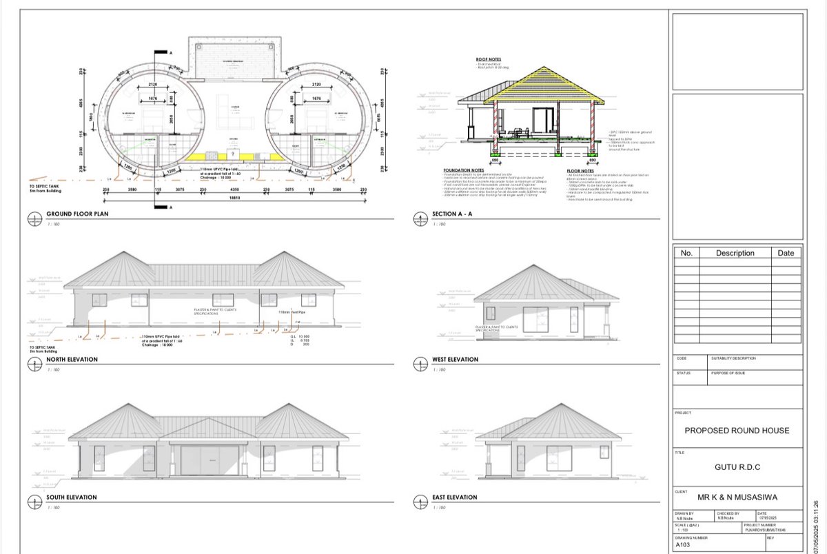begottensun's tweet photo. I’m getting a lot of inboxes about the Guys who Designed our Homestead, Round Farm House, the Main Farm House  extension (yet to be built). The bridge, Dams and Lakes, cow sheds etc. It’s Ink Draughtsmen from Bulawayo. Best engineers , architects and project Managers. They understand using what on the ground and minimising spend. Highly recommend. Hit up Nkosi on +263 71 214 8144