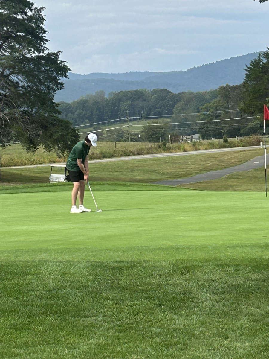 Beautiful day for the Sub Region golf tournament