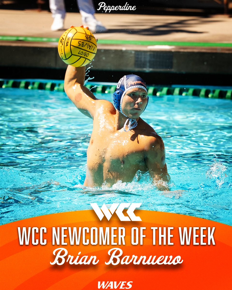 The freshman making waves 🔥

Brian Barnuevo takes home <a href="/WCCsports/">West Coast Conference</a> Newcomer of the Week!

🔗: gowav.es/42AKfFS

#MakeWaves