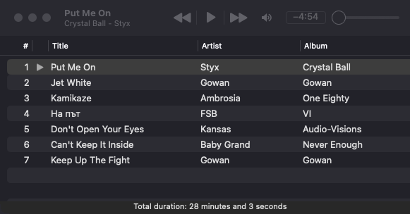 昨晩の「プログレ持ち込みナイト」ご来場誠にありがとうございました。自分の選曲は以下。もっと名曲があるだろう…というご意見もありましょうが説明もコミということで。持ち込みならではの良さなのです！