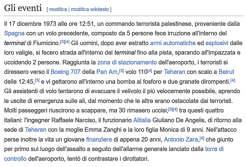 carmentpf's tweet photo. Povera Italia Patria di giovani ignoranti, traditori senza memoria e senza dignità.
Fiumicino del 1973 un #attentato #terroristico #palestinese il 17 dicembre colpì l'aeroporto di Roma-Fiumicino uccidendo 32 persone causando il ferimento di altre 15. https://t.co/VLf9i6t5qU https://t.co/EjxZ7jxba5