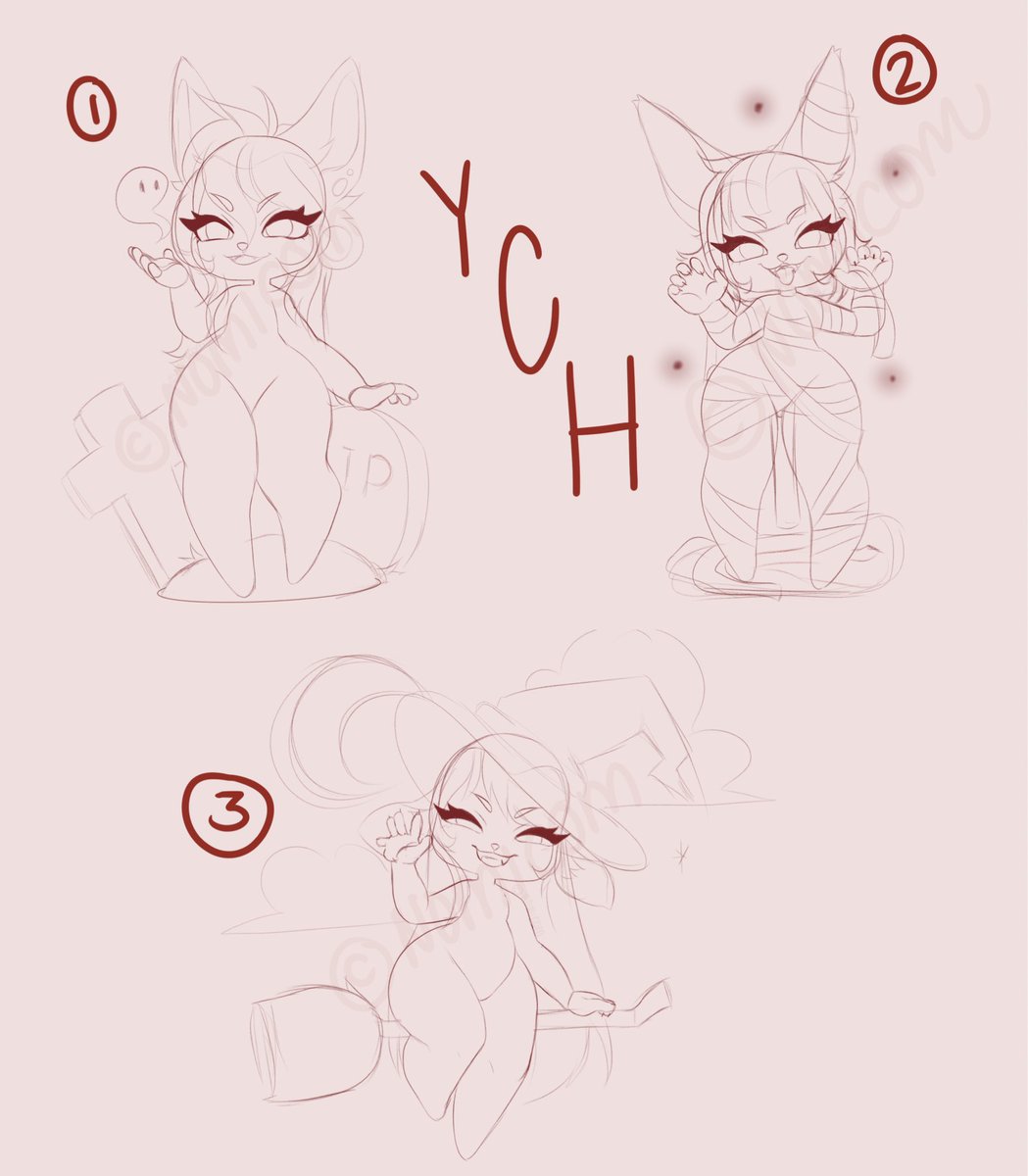 NomicomFA's tweet photo. YCH - Halloween Chibis
Flat; 💲4️⃣0️⃣
Shaded; 💲5️⃣0️⃣

Taking two slots per chibi! Can be any species or gender! 

Comment below if interested!
#furry #furryart #furryartist #furryych #furrychibi https://t.co/H3QMa6guE9