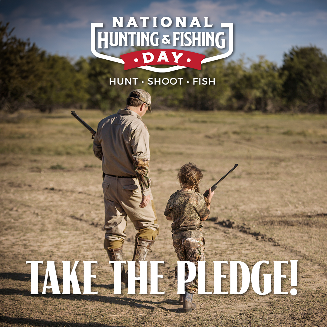 Conservation starts with all of us. That’s why we’re proud to stand behind
<a href="/nhfday/">National Hunting and Fishing Day</a> this September 27th. Join us in taking the pledge to be a #GuidetoOutside at NHFDay.org