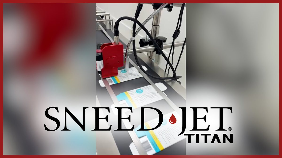 SneedCoding's tweet image. ▶️See the SNEED-JET® Titan 🖨️ in action with the SNEED-PACK® paging machine 📦: clean lot codes and best use-by dates, steady transport, and streamlined efficiency⏱️.
🖨️hubs.ly/Q03Kxnbv0
📦hubs.ly/Q03Kxw7R0
#KeepCodingSimple #KeepPackagingSimple #HowItsCoded