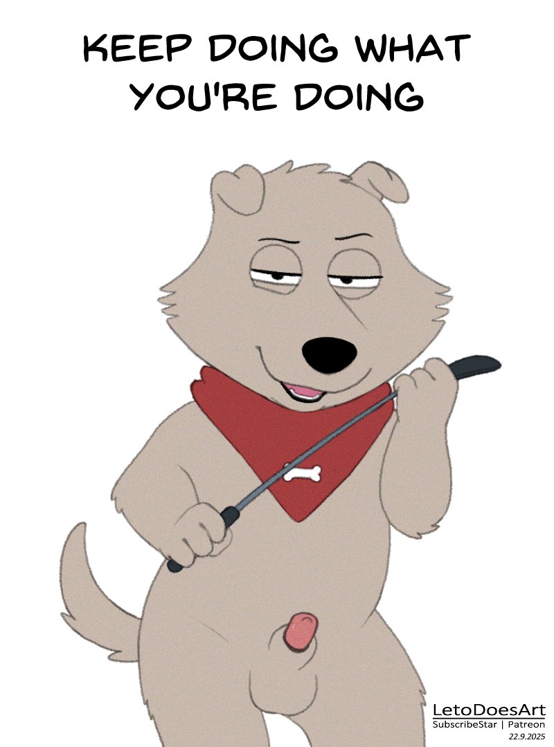 New Brian - The Encourager

Another one of New Brian, being... encouraging.
I guess we just gotta listen to him.
Hope you guys like!

(support via links on my profile)
I love you all! 💙