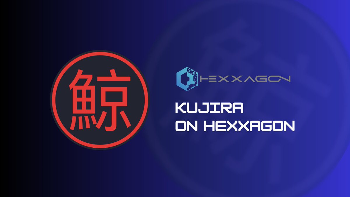 hexxagon_io's tweet photo. Initiate your Kujira node with #Hexxagon 🚀
Enterprise-level fullnode and validator hosting with round-the-clock monitoring.
Start today: https://t.co/Udmoe8gsl0
@TeamKujira #Kujira #NodeHosting https://t.co/e7kqgIeqk1
