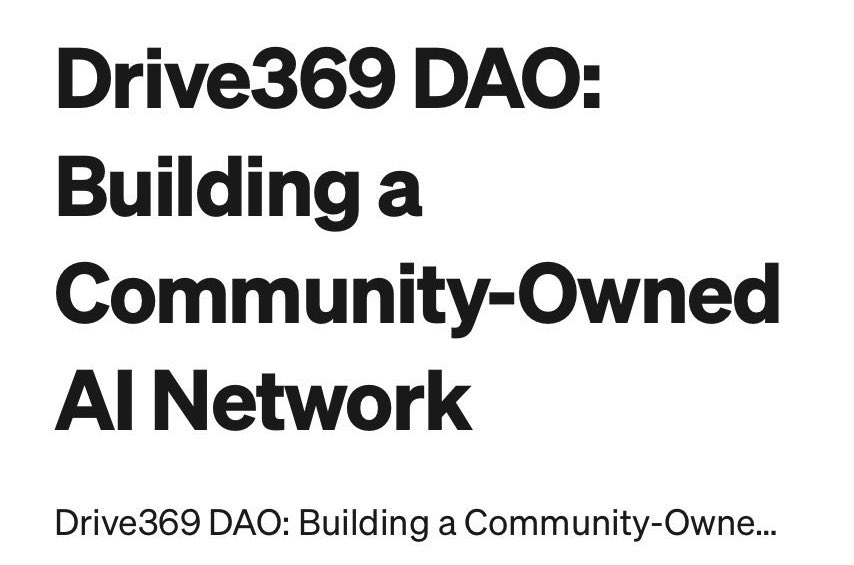 A fresh campaign just dropped on <a href="/UnitsNetwork/">Units.Network</a>, powered by <a href="/Drive369_dao/">DRIVE•3•6•9</a> 

I’ve already cast my vote in their Token Generation Event , now it’s your chance to shape the outcome 

✓ Follow the journey: x.com/Drive369_dao
✓Hop into the community: t.me/drive369_dao