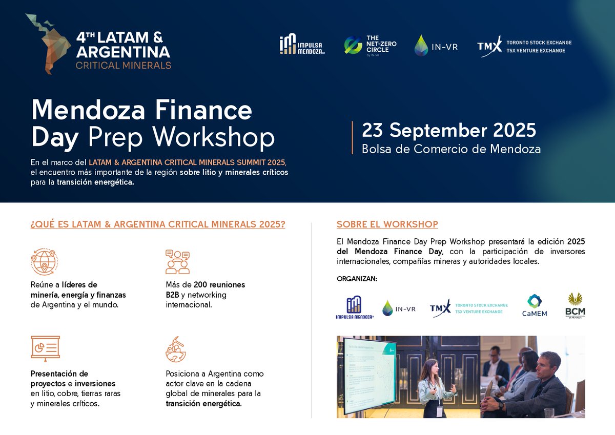 Mendoza Finance Day Prep Workshop - Bolsa de Comercio de Mendoza - 23 September 2025