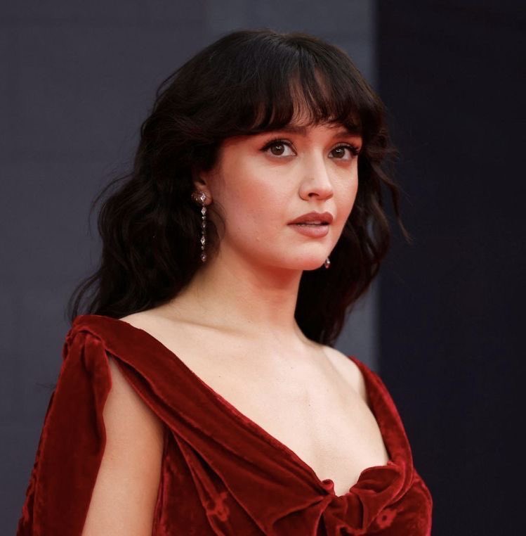 The fact that this woman is going to play a vampire on a neon film