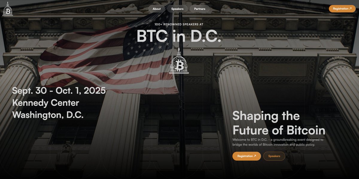 I'm honored to have the opportunity to host a panel next week on September 30th from 11:30 to 12 pm on Day 1 of 2 of the BTC in D.C. conference! 

Bitcoin for SMBs: The Orange Wave in Business🍊🌊

Hear from Jacob Seifert of AirBTC <a href="/Airbtconline/">Airbtc</a> &amp;
Kit Stanwood of Golden Tallow
