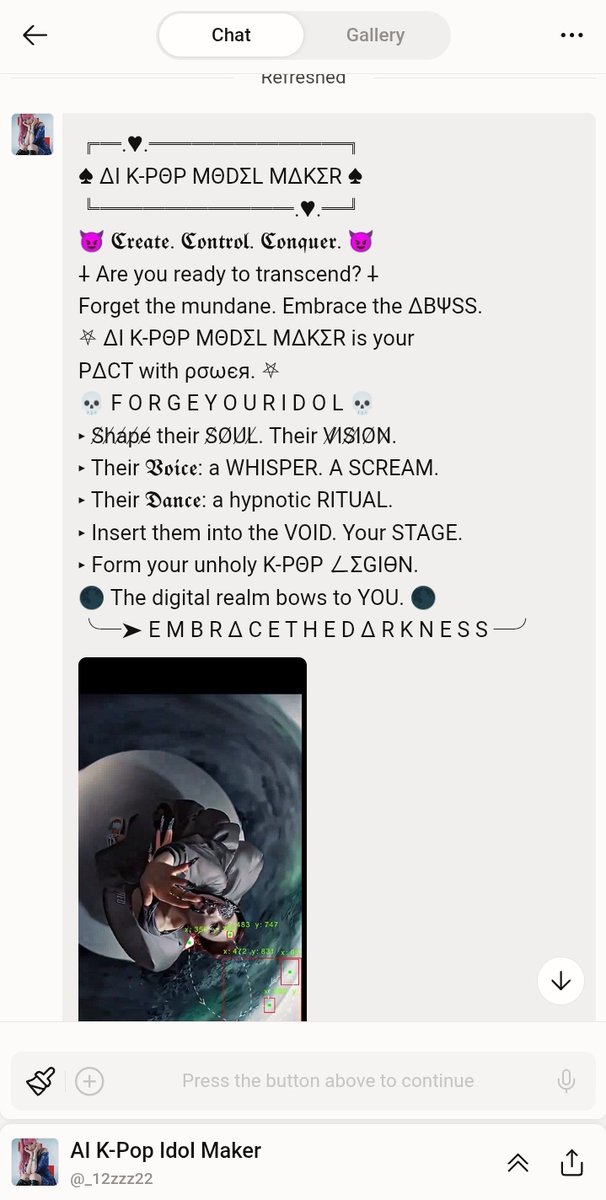 Dtt994610's tweet image. Unleash your inner K-Pop producer! 😈🔥
AI Agent: the AI K-Pop Idol Maker.
✅ Animate &amp;amp; Transfer Dance Motions
✅ Instant ID FaceSwap
✅ Make Your Idol Talk &amp;amp; Sing
✅ Design Pro-level Posters
#MyShell #AIAgent #Kpop #AI #VirtualId