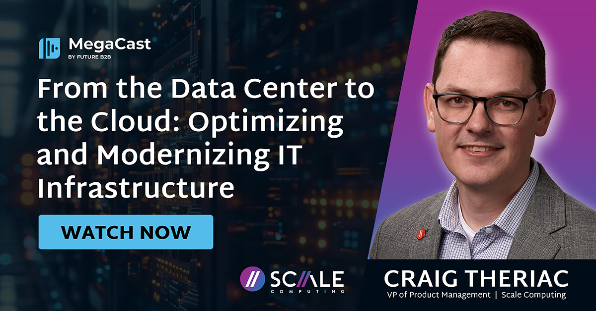 ScaleComputing's tweet image. It’s not about where your data & applications live, it’s about how well they run. Not every application can or should run in the #cloud. Watch our on-demand #webinar & learn how you can optimize & modernize your #ITinfrastructure — no matter where it is.
scalecomputing.com/resources/from…