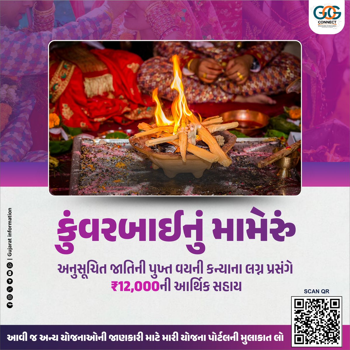 કુંવરબાઈનું મામેરું યોજના હેઠળ પુખ્તવયની અનુસૂચિત જાતિની દીકરીઓને લગ્ન સમયે રાજ્ય સરકાર દ્વારા ₹12,000ની આર્થિક સહાય…

#KuvarbaiNuMameruYojana #SocialWelfare #GujaratSchemes #GujaratGovernment