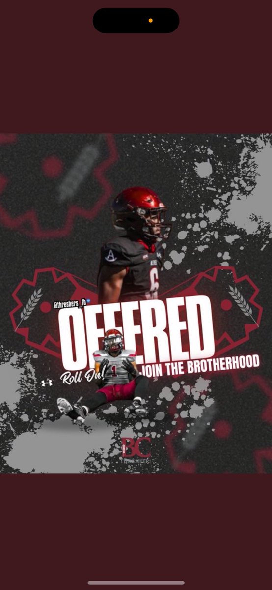 After a great conversation with <a href="/SmithInspire/">Dr. Drametrice Smith</a>, I’m blessed to announce my fourth offer to <a href="/Threshers_FB/">Bethel College FB</a>!!

<a href="/RecruitGeorgia/">Recruit Georgia</a> <a href="/NwGaFootball/">NwGa Football</a> <a href="/TeamFYNSports/">Team FYN Sports</a> <a href="/chadmcheatham/">Chad M Cheatham</a> <a href="/LDaves13/">Logan Daves</a>