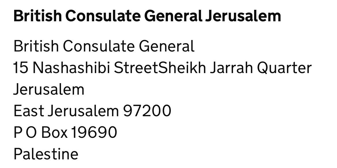 British consulate has already designated East Jerusalem as part of the state of Palestine. Oslo accords are flushed into a sewer

Since it happened, Israel won’t be bound with the limitations of Oslo too… these idiots have just opened a Pandora box which will make us all suffer