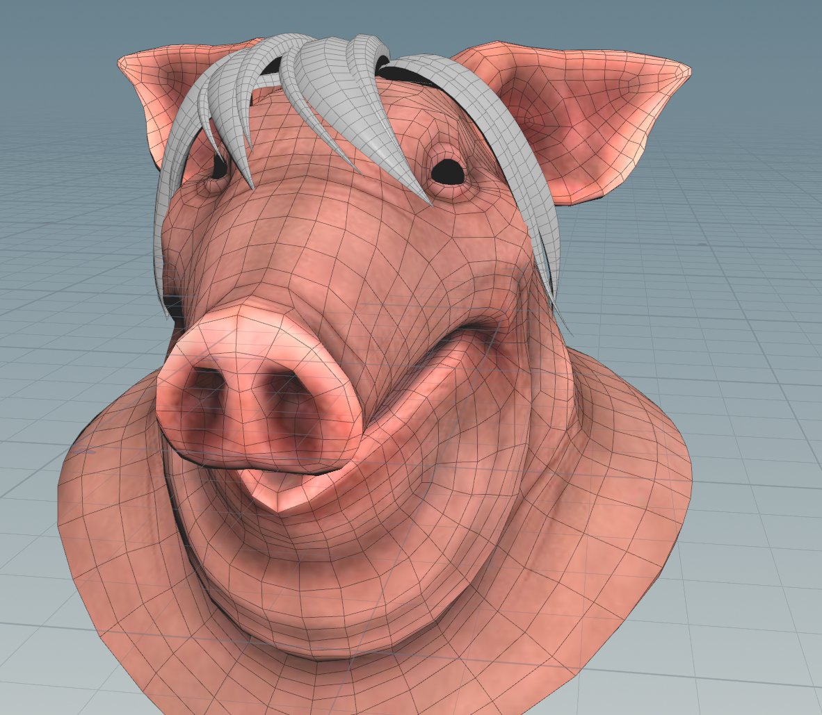 serano_vfx's tweet image. StrokeSop →　HairGen HDA →　GoZ