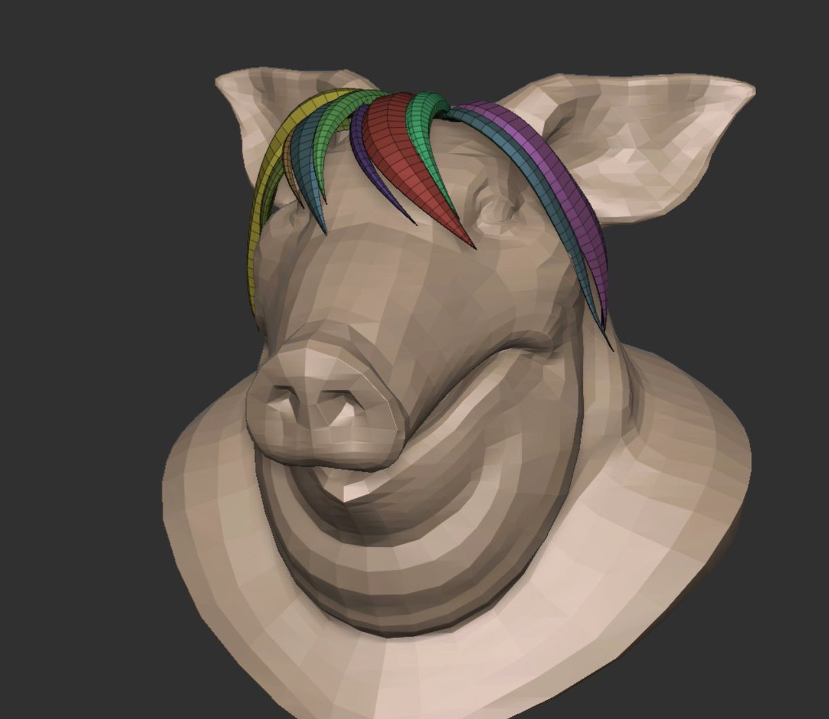 serano_vfx's tweet image. StrokeSop →　HairGen HDA →　GoZ