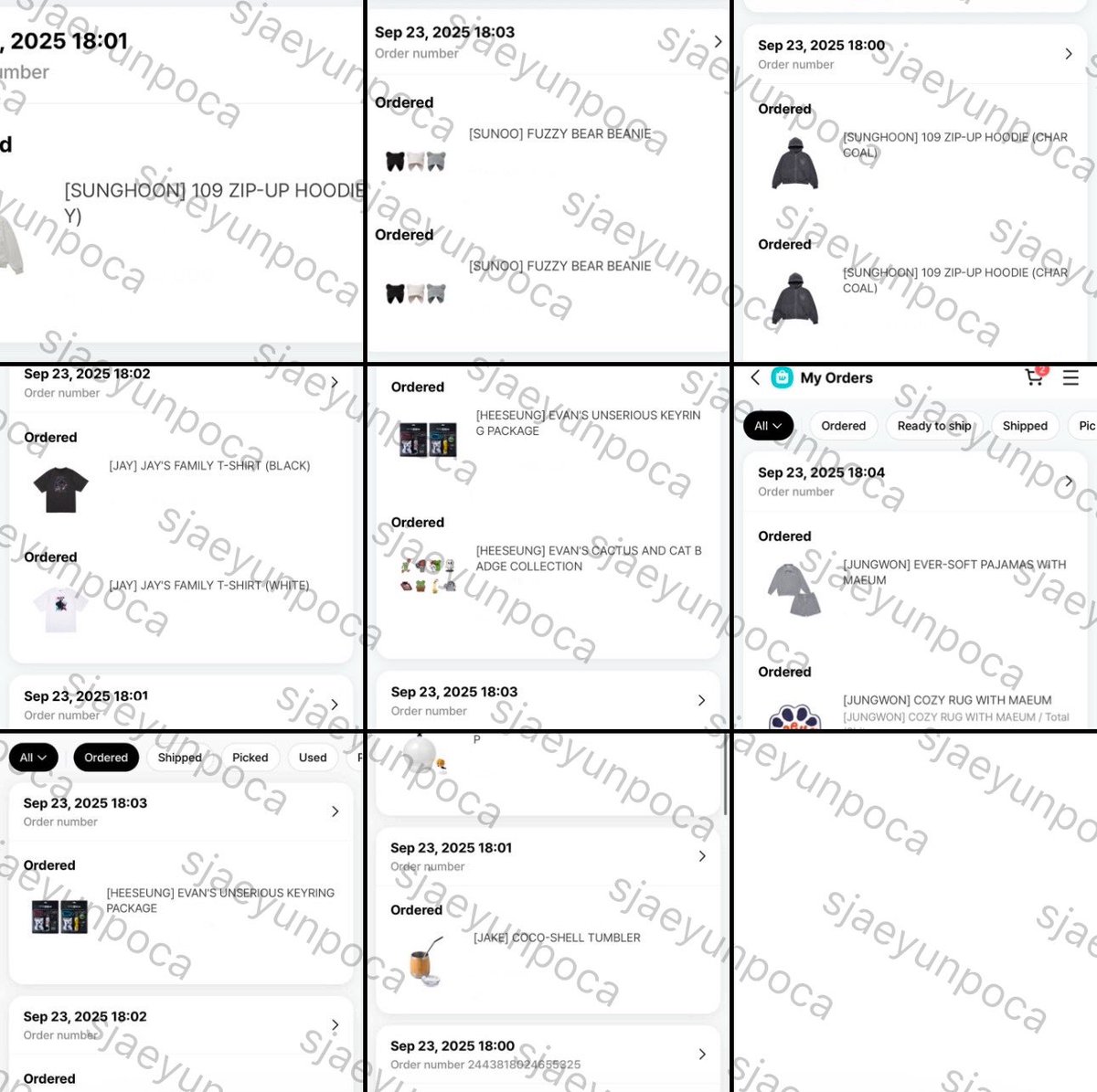 re: ENHYPEN ARTIST-MADE COLLECTION (weverse shop)

95% have been successfully secured 😊 if you didn’t receive a DM from me, it means your item is secured. thank you 💗

sending oc via email within this week ~

#securedLALApags
#sjaeyunpoca_updates