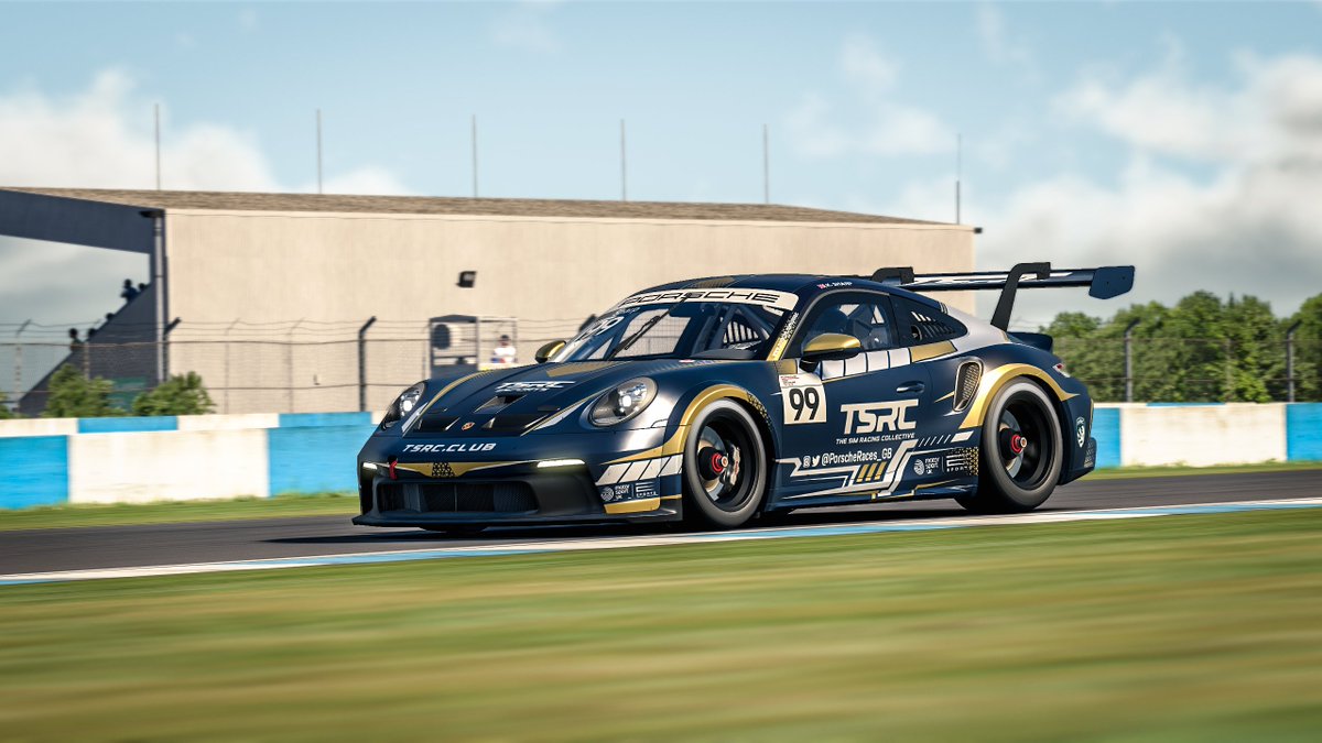 TSRC_Official's tweet image. It's race day for the first round of @PorscheRaces_GB Esports Sprint Challenge GB hosted by @MsptUK_Esports at Donington Park!

Our drivers Andrew Pike and Kieran Sharp will be tackling the Porsche Cup Pro class this season.