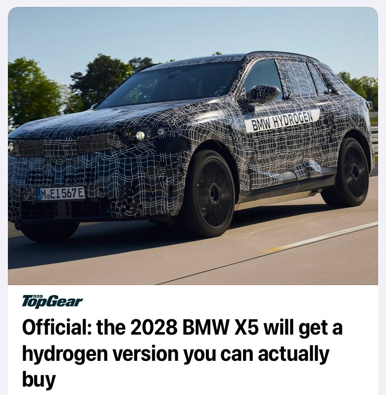 Synchronicity34's tweet image. I’m actually looking forward to this.
Their #hydrogen #FCEV is going to be a complete clown show. 🤡