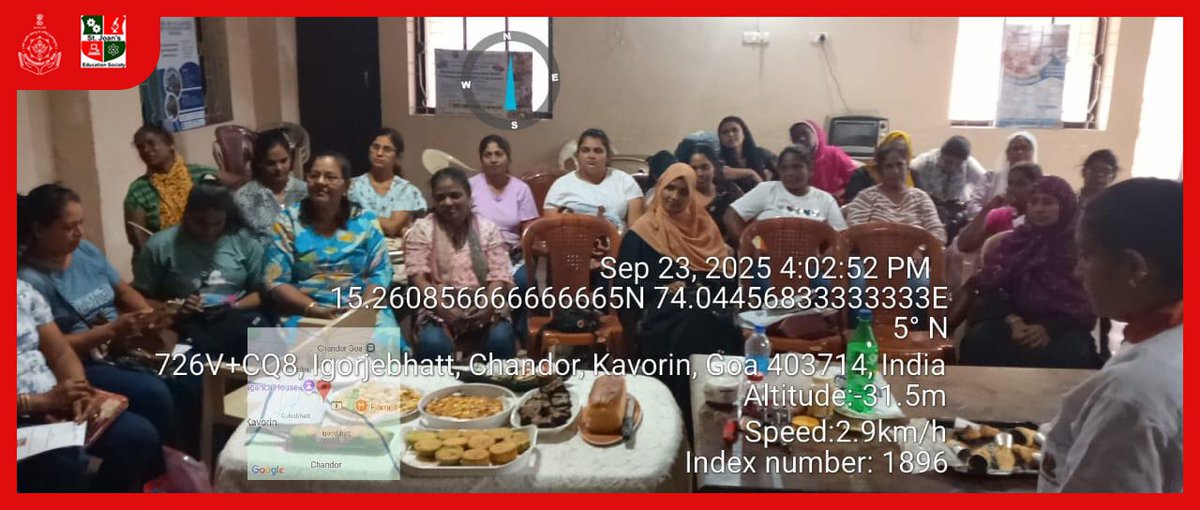 NewSachdeva's tweet image. Day 2 of the Cookery Course at VP Hall, Chandor, Salcete Taluka, South Goa District continued today with active participation and hands-on learning. 📷📷📷
#CookeryCourse #SkillTraining #SouthGoa #Day2 #CulinarySkills #stjoanseducationsociety @DITC_Goa