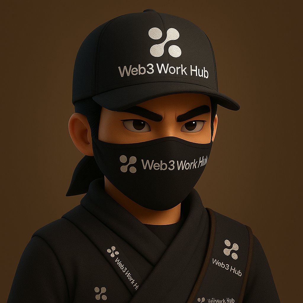 Web3WorkHub's tweet image. Gm Believers!🥷🥳

Let's have a productive day today!